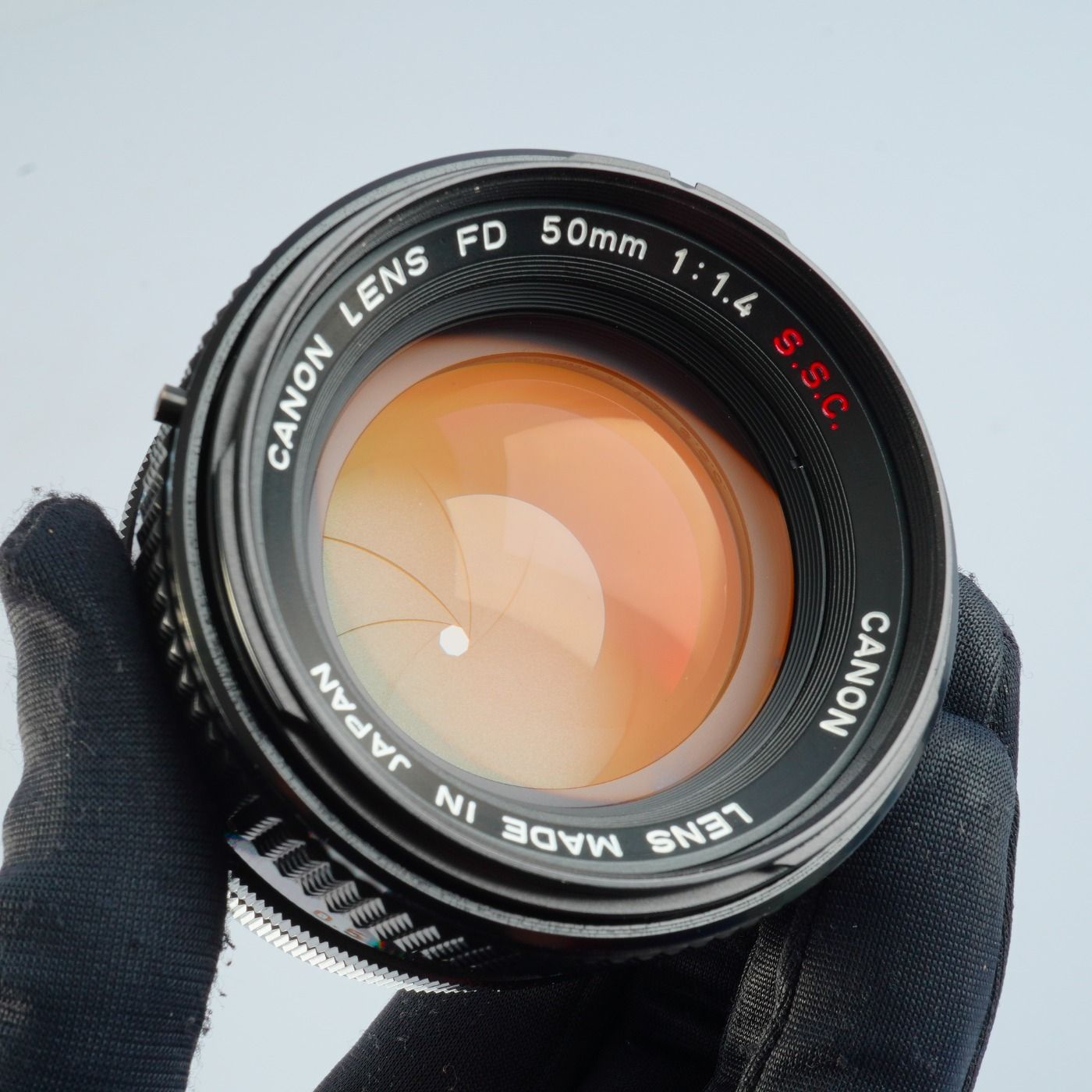 [美品]CANON FD 50mm f/1.4 s.s.c レンズ オールドレンズ：CANON FD 50mm F1.4 S.S.C. 意外に手強いぞ