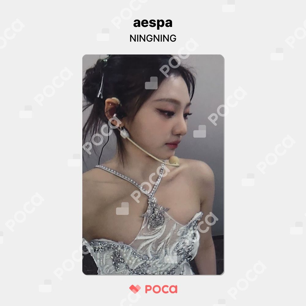 aespa ニンニン トレカ MY WORLD Music Korea 公式 トレカ