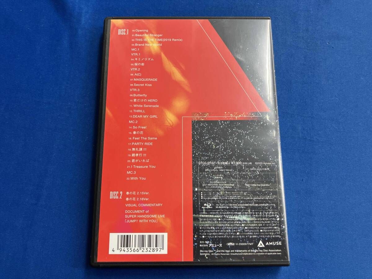 15th Anniversary SUPER HANDSOME LIVE 「JUMP with YOU」(Blu
