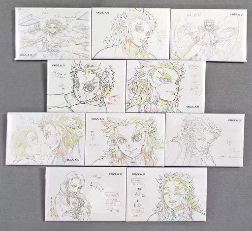 中古】バッジ・ピンズ 全10種セット 「劇場版 鬼滅の刃 無限列車編