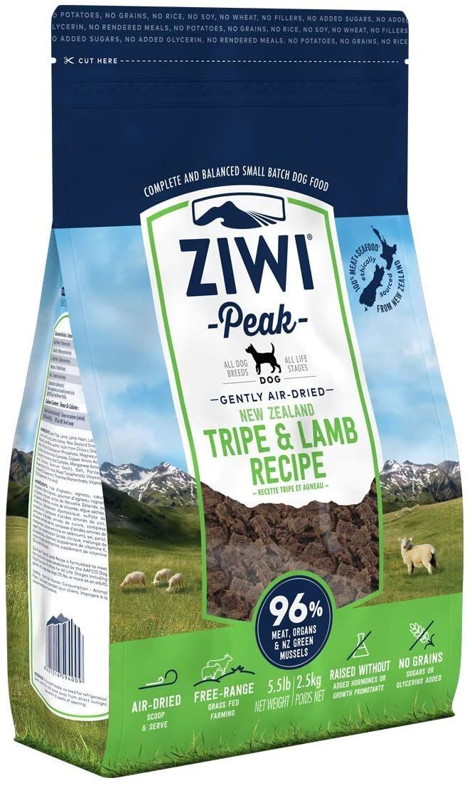Ziwipeak ジウィピーク ドッグフード トライプ＆ラム 2.5kg 犬