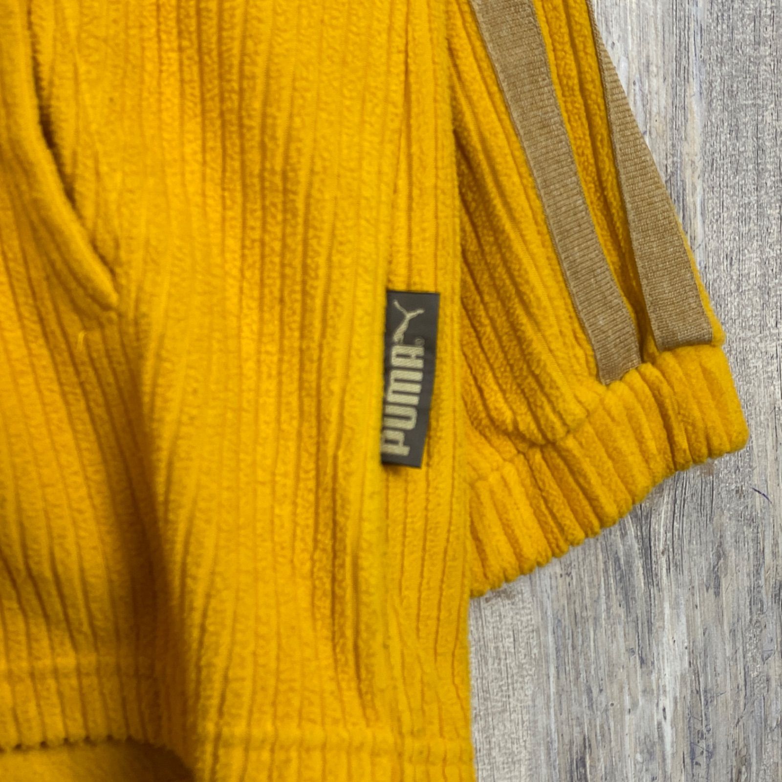 OLD PUMA 90s プーマ】ヒットユニオン製 コーデュロイ ライン ジャージ