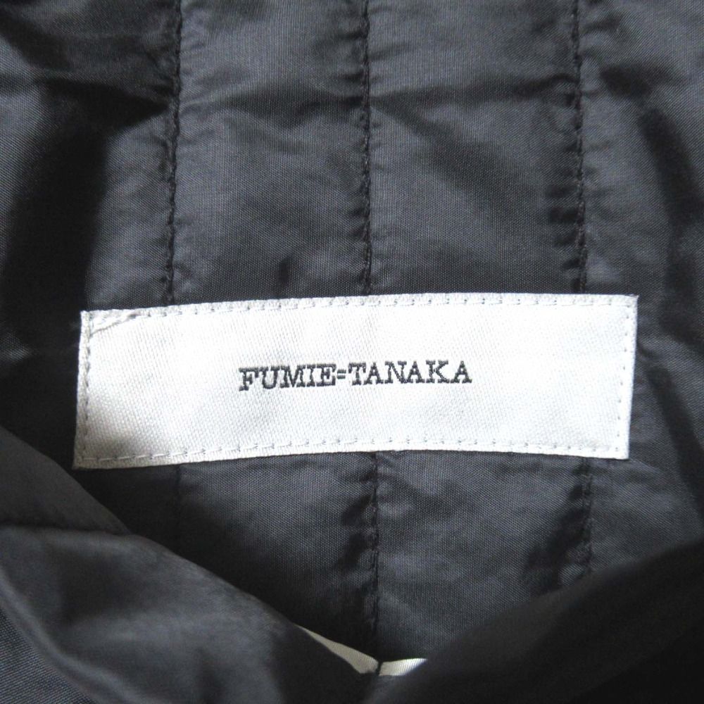 新品同様 24AW FUMIE TANAKA フミエタナカ mix quilt rever co
