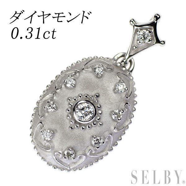 K18WG グレーダイヤモンド ペンダントトップ imgrc0066467927.jpg