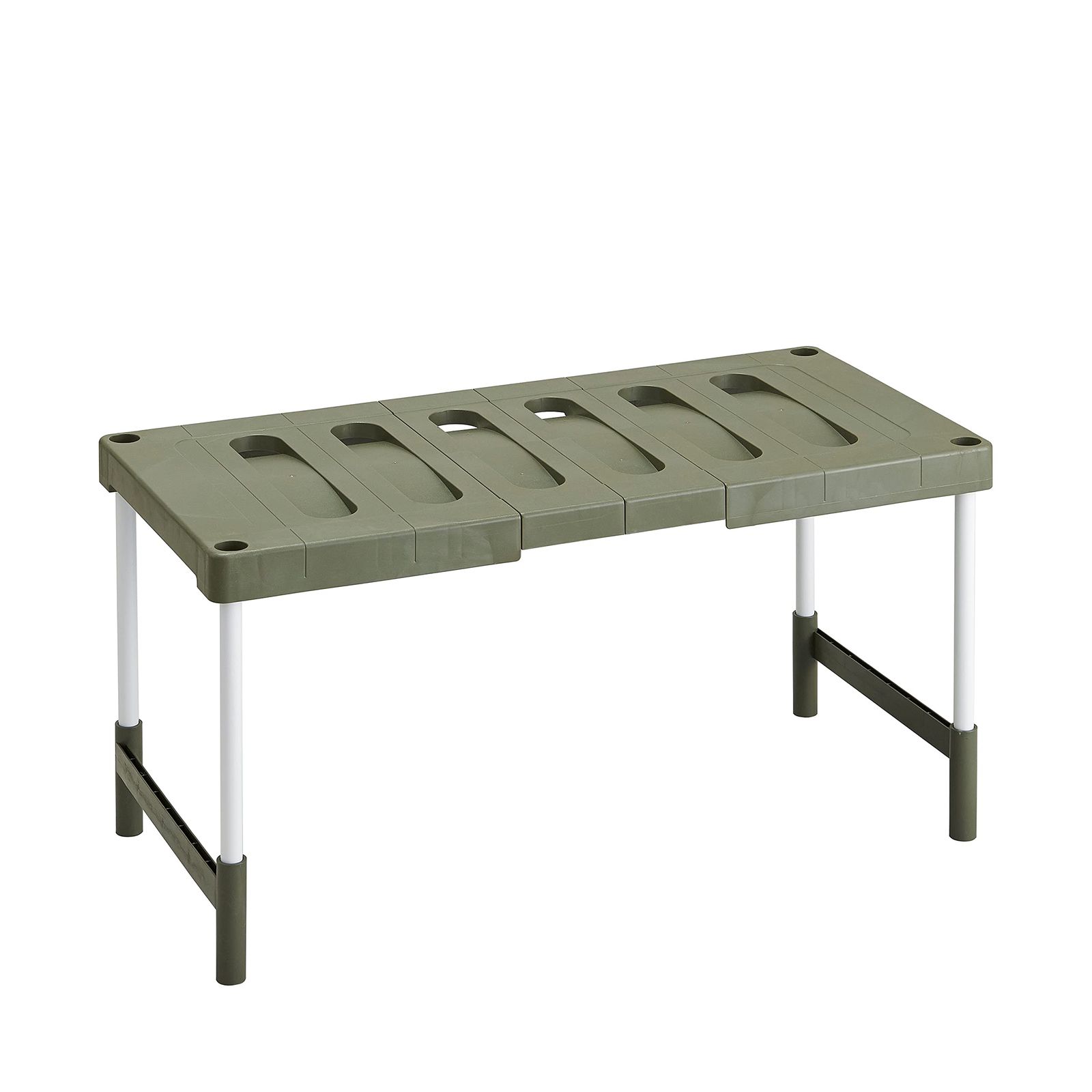 【在庫処分】幅76.5~92×奥行37×高さ35・40cm 伸縮タイプ エコグリーン クローゼット・押入れフリーラック 収納棚 日本製 CO-RG1 Belca ベルカ(Belca)