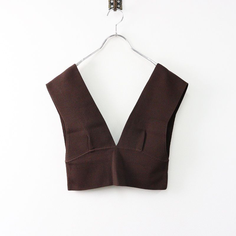 UNITED ARROWS ビスチェ　ベスト　黒　ユナイテッドアローズ　新品　v ユナイテッドアローズ(UNITED ARROWS) | ベスト・ジレ/トップス