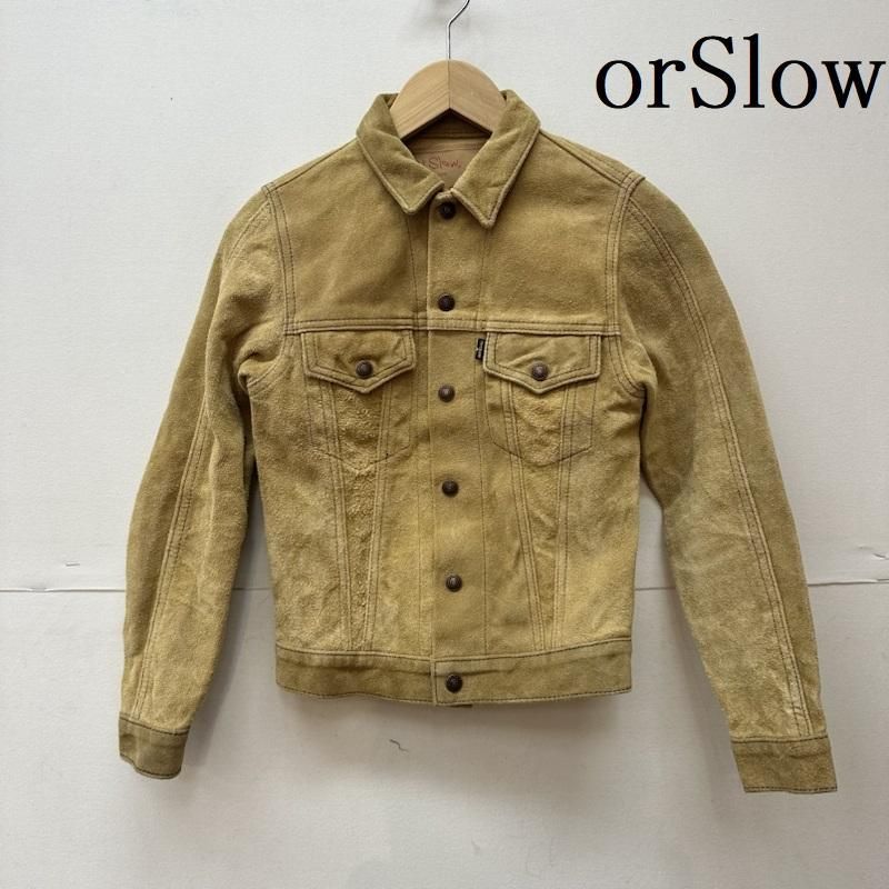 orSlow BEAMS スウェード スエード ジャケット レザー 革ジャン