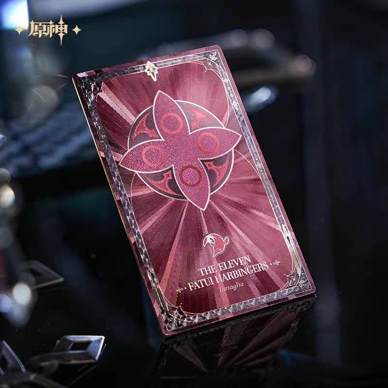 公式正規品 カード 1点 原神 タルタリヤ 公子 サンドローネ 傀儡