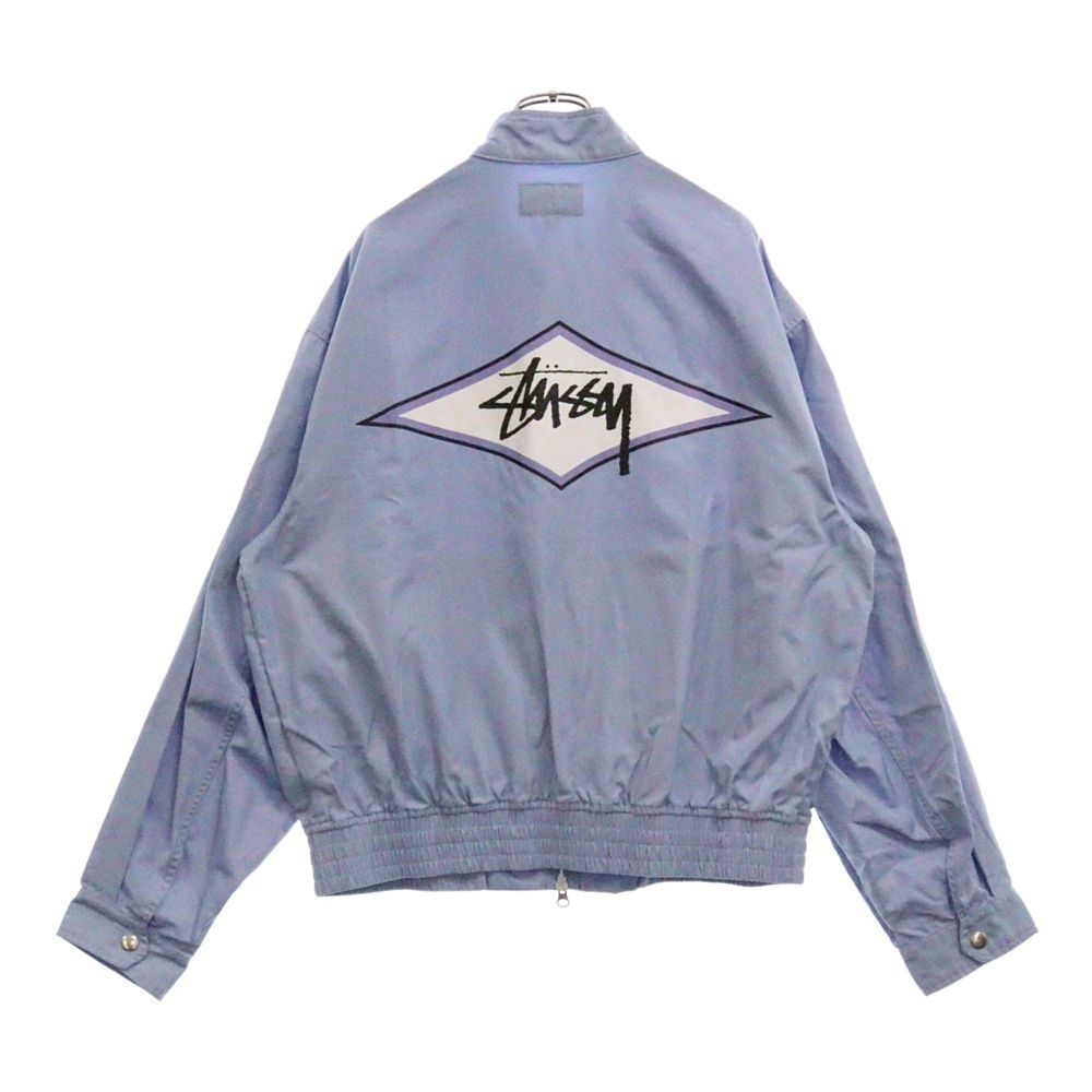 S stussy ステューシー サーフチームハリントンジャケット ブルー 青