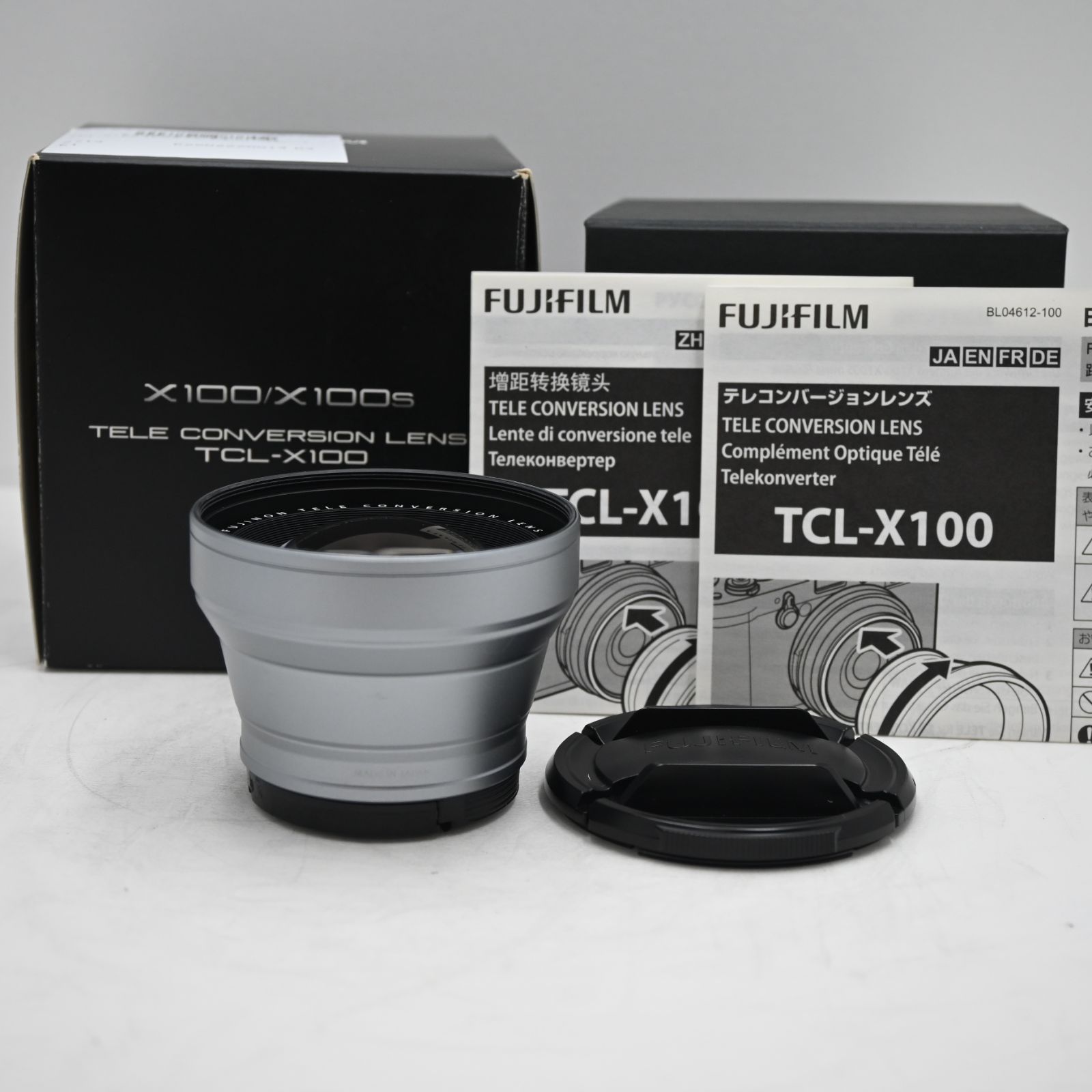 FUJIFILM テレコンバージョンレンズ TCL-X100S シルバー