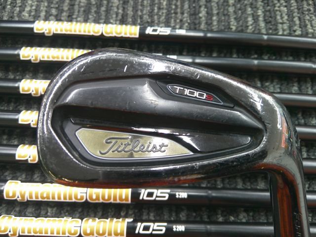 ダイナミックゴールド 105 S200 T100S 8本アイアンセット
