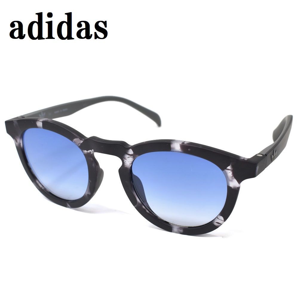 adidas アディダス AOR017/N 153 009 サングラス アジアンフィット メガネ 眼鏡 UVカット 紫外線カット メンズ レディース ブルー ハバナ ブラック