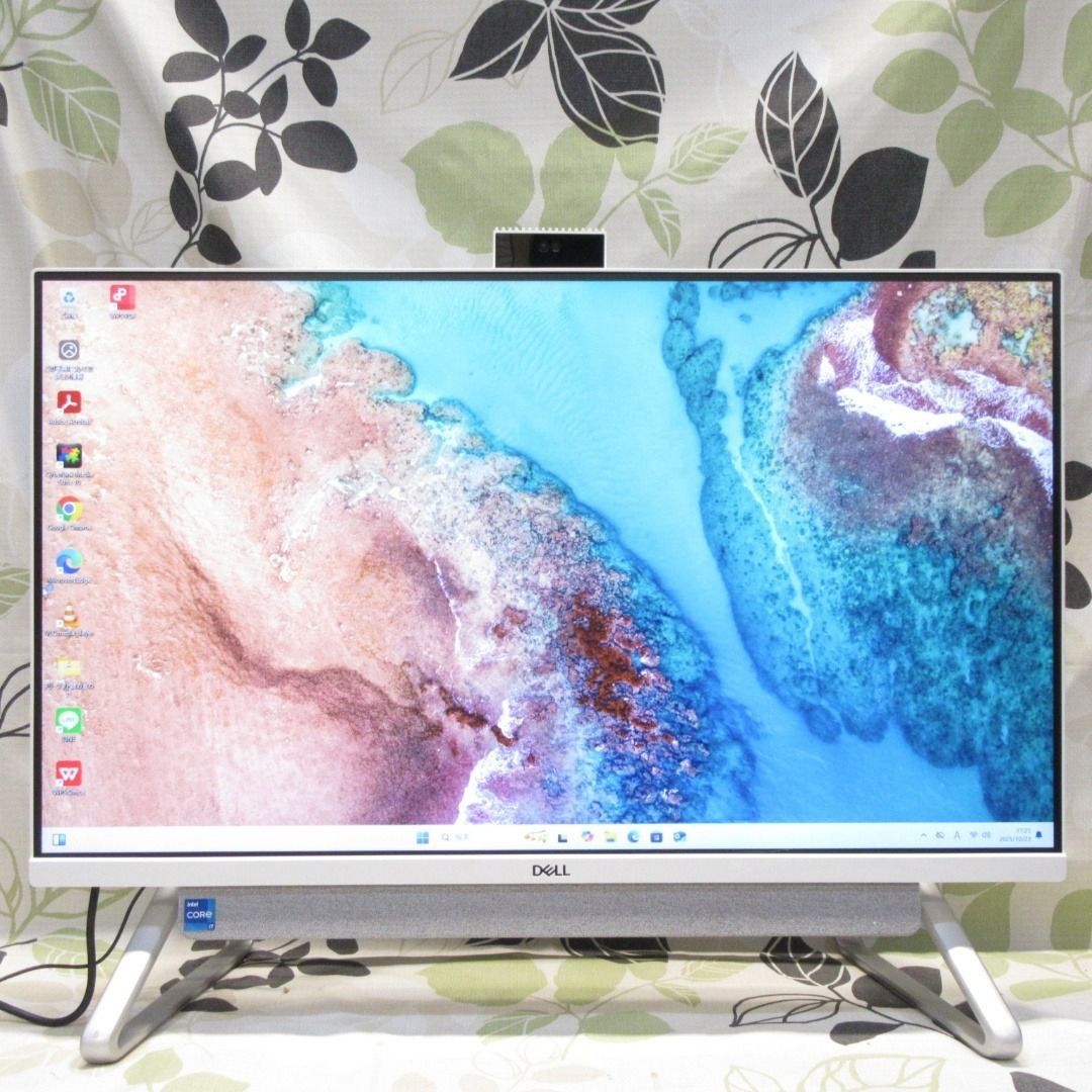 超大画面27インチWin11公式対応11世代i7|メ16G|SSD|無線|カメラ