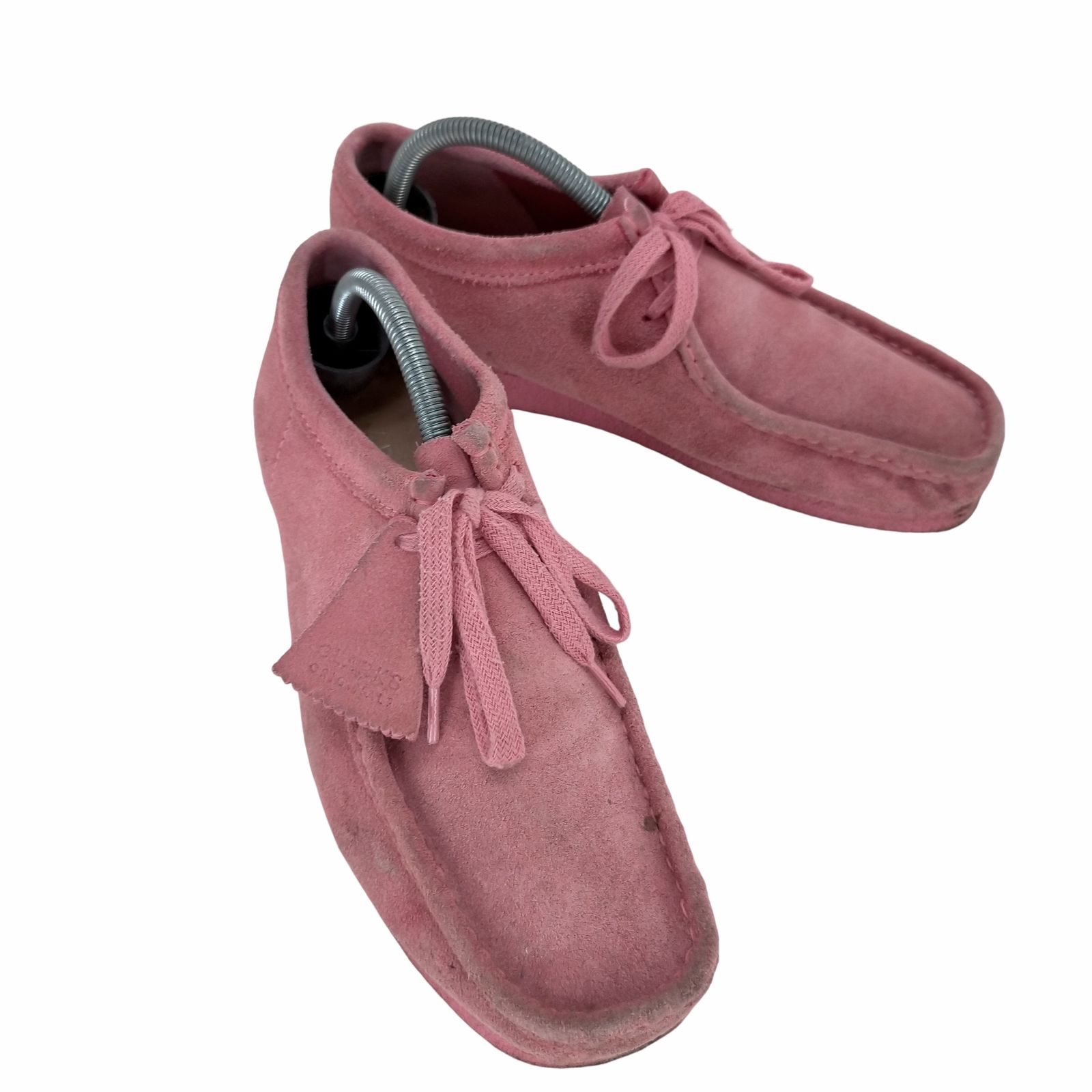 クラークスオリジナル CLARKS ORIGINALS Wallabee Bright Pink Suede