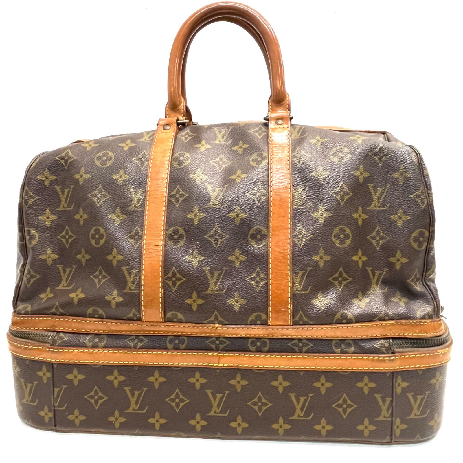 希少　廃盤品　ルイヴィトン　モノグラム　サックスポーツ　ボストンバッグ　ゴルフ 売り切り】LOUIS VUITTON ルイヴィトン モノグラム サック