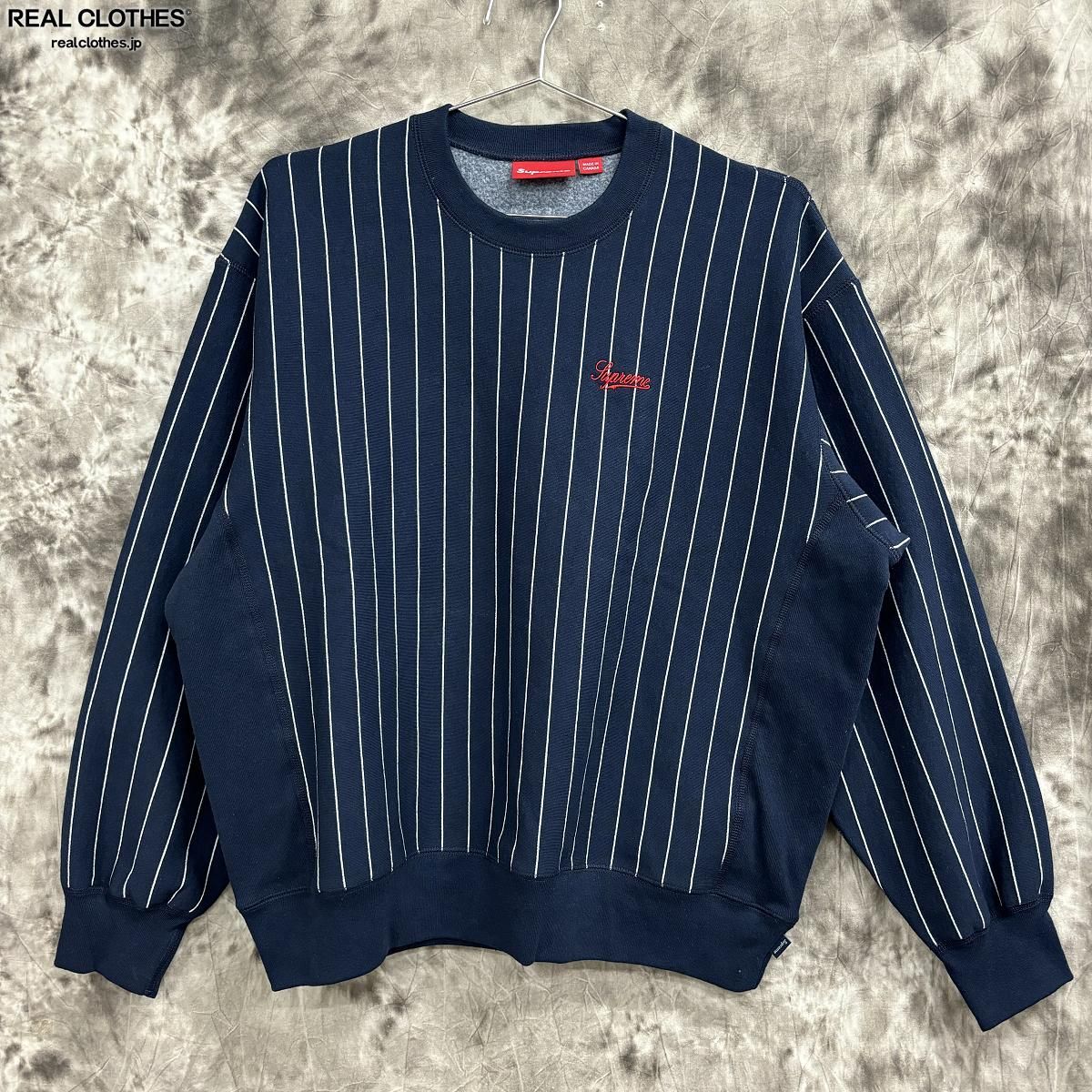 Supreme/シュプリーム【24SS】Pinstripe Crewneck/ピンストライプ ...