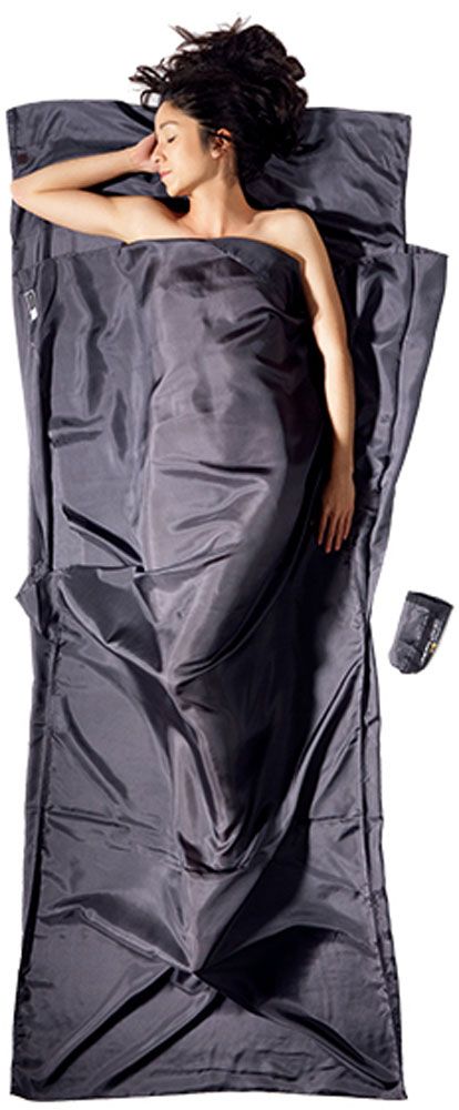コクーン COCOON アウトドア Insect shield サファリトラベルシーツ シルク 12550025 033 ライノグレー