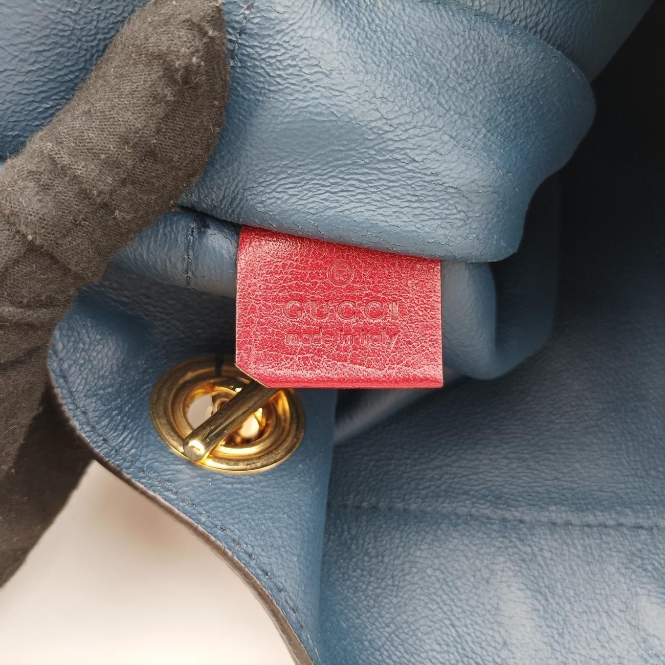 グッチGucciラジャネイビー×レッドスエード537219I028678367