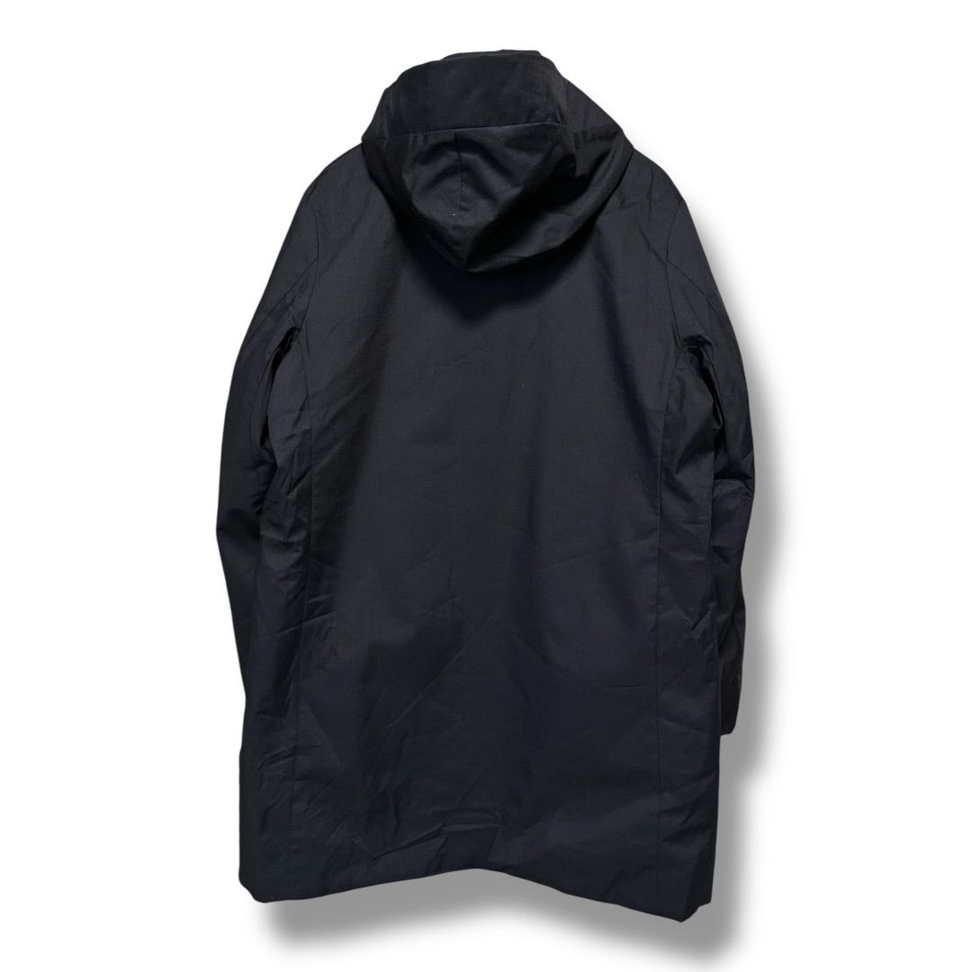 【かりん】ほぼ新品　+J UNIQLOハイブリッドダウンジャケットネイビー ユニクロ ジルサンダー +J ハイブリッドダウンジャケット