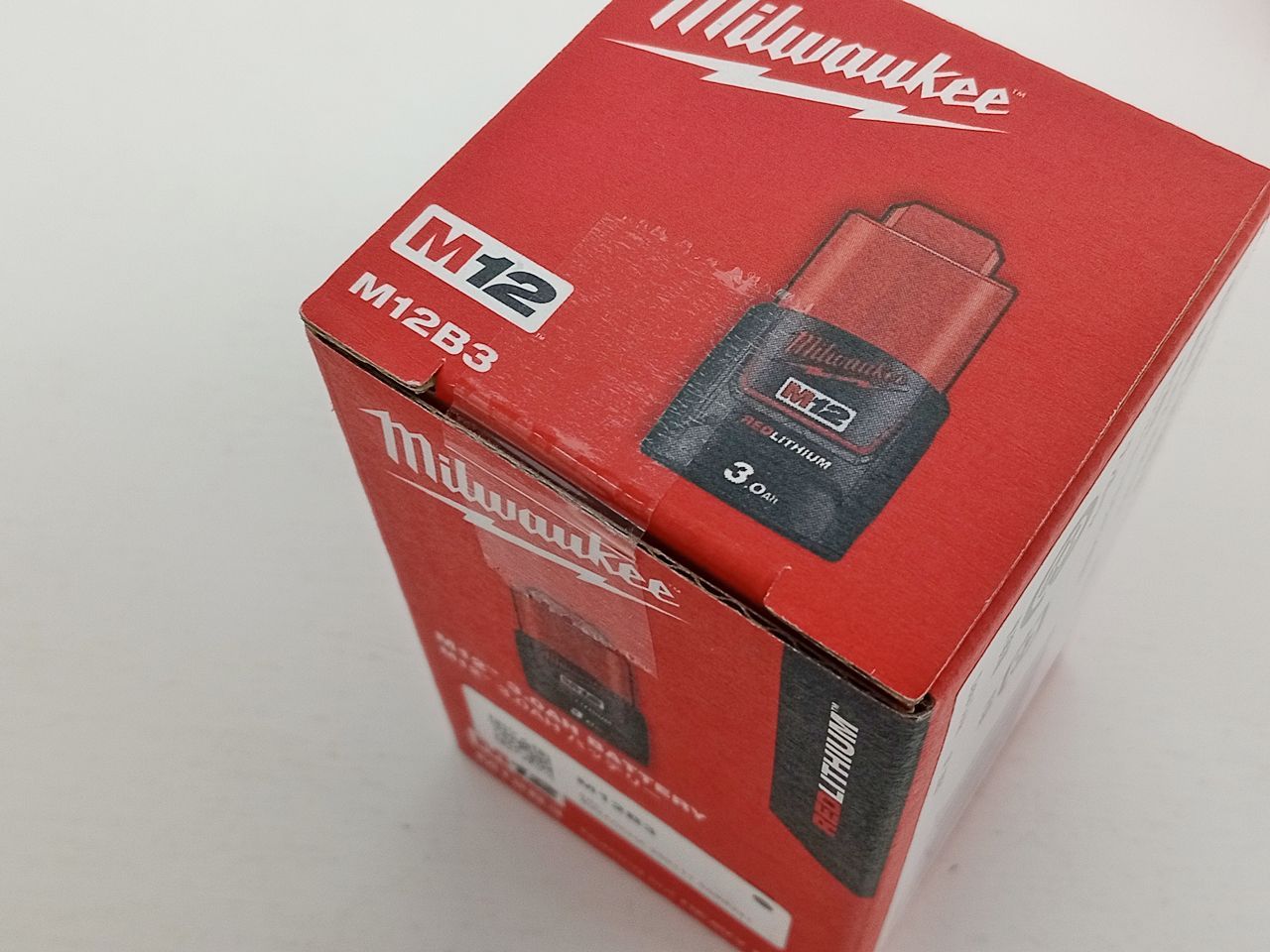 Milwaukee ミルウォーキー REDLITHIUM-ION M12 3.0AH バッテリー M12B3 2点セット M-5875 ENDOMAXIS_COM