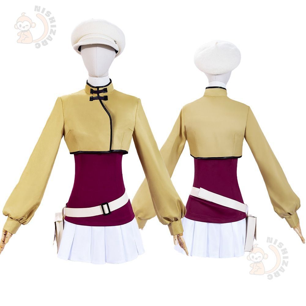 色 コスプレ 衣装 C.C コードギアス 探偵服風 アニメ 二次元 キャラクター ドレスセット M2508020-8