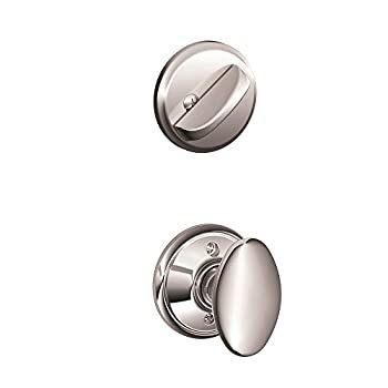 Schlage Siena デッドボルト付きインテリアノブ F59 SIE 625 1