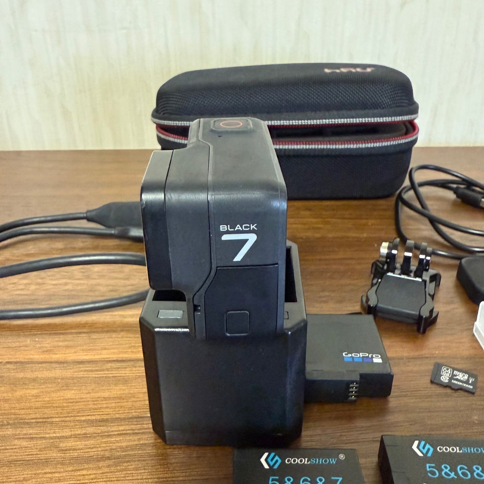 アクションカメラGoPro HERO7BLACK (使用品・動作確認)