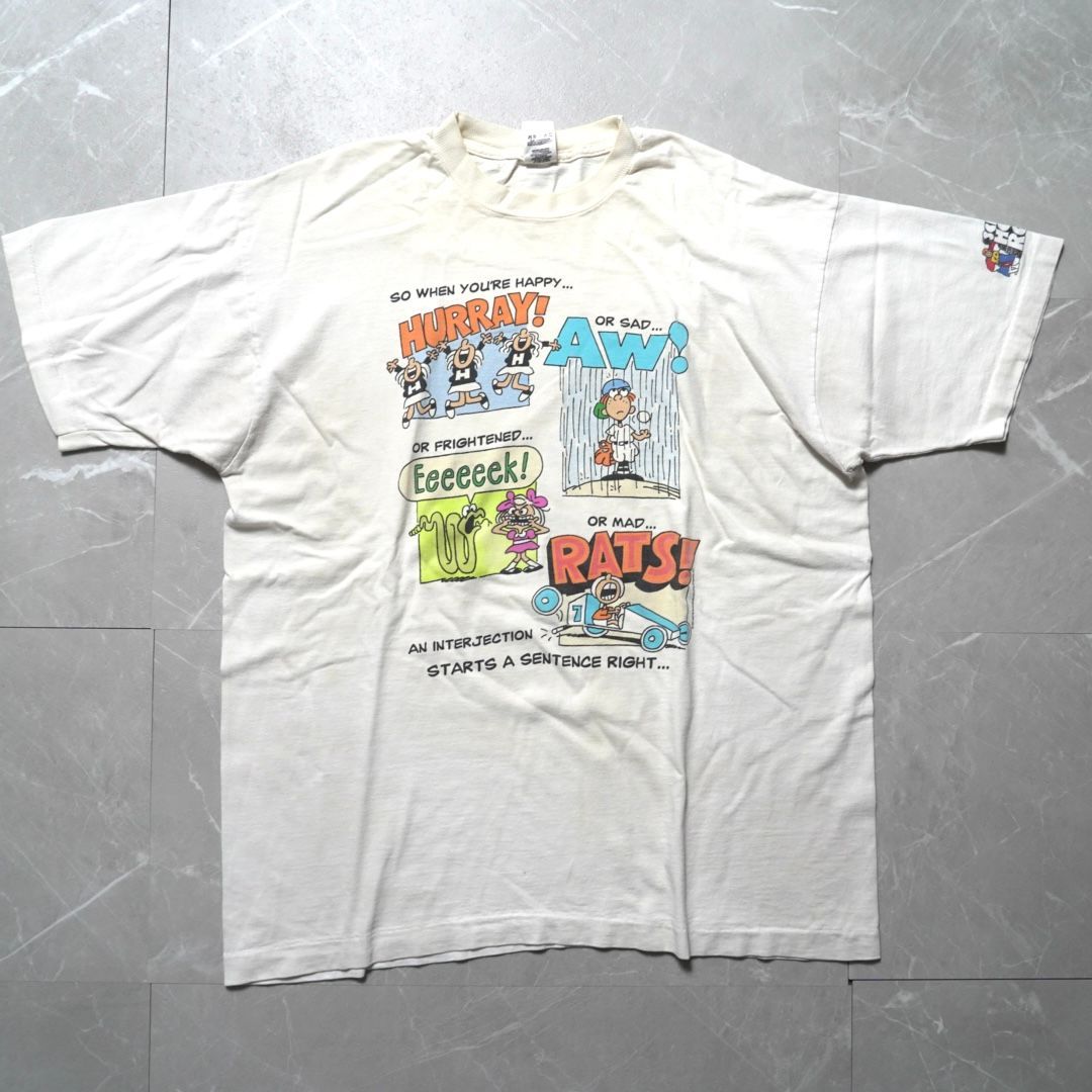 フルーツオブザルーム XLサイズ Tシャツ 90s USA製 コミック柄