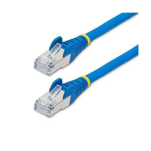 まとめ StarTech.com カテゴリー6A LANケーブル 50cm ブルー NLBL-50C-CAT6A-PATCH 1本 ×3セット