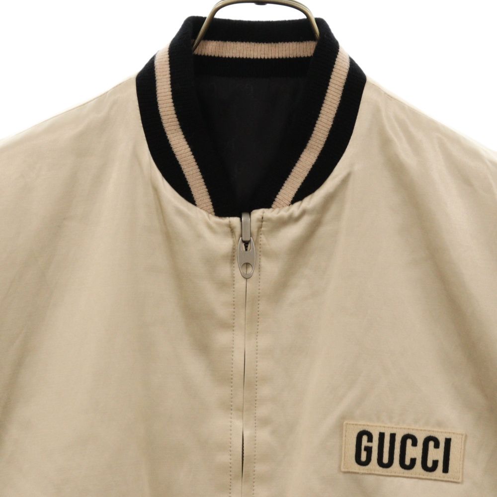 GUCCI (グッチ) GGリバーシブルナイロン ジップアップブルゾン GUCCI (グッチ) GGリバーシブルナイロン ジップアップブルゾン