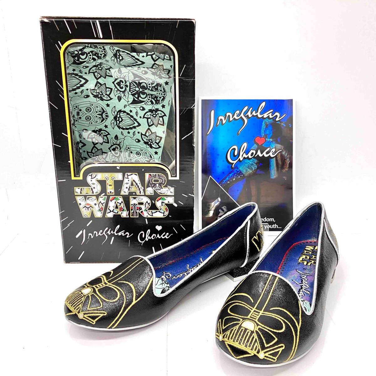 STAR WARS スターウォーズ × Irregular Choice イレギュラーチョイス DARTH VADER ダース・ベイダー パンプス  コラボ 8インチ - メルカリ