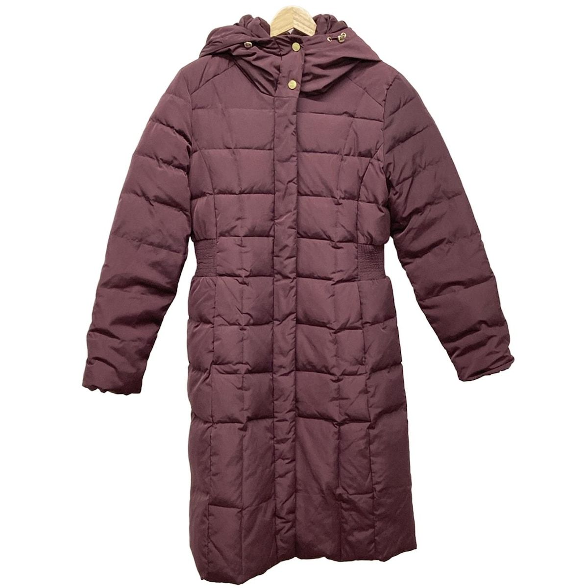 COLE HAAN コールハーン ダウンコート サイズM レディース - ボルドー 長袖|秋|冬