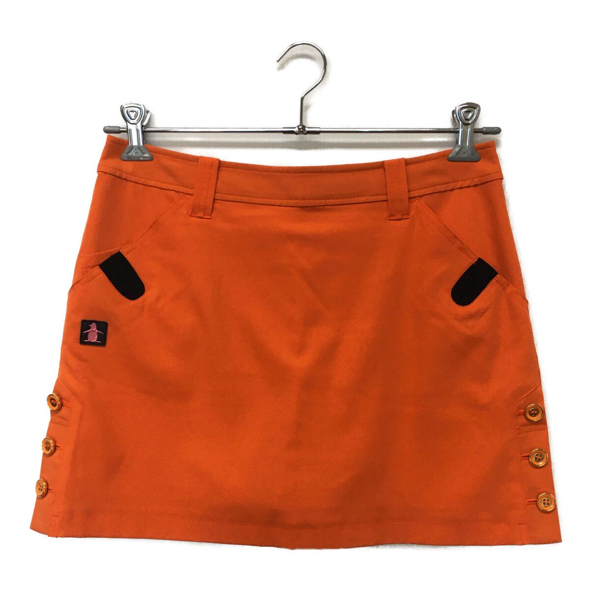 Munsingwear - coco 未使用品 マンシングウェア Munsing wear レディース スカート 11号 ベージュ フレア 薄手 Munsingwear - coco 未使用品 マンシングウェア Munsing wear
