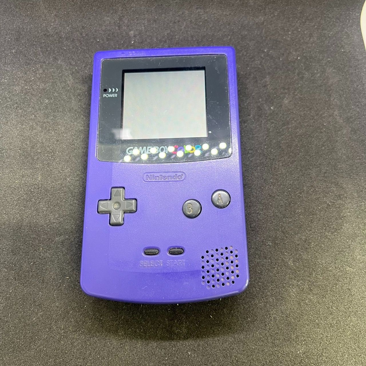 GAME BOY ゲームボーイカラー 本体 パープル GB（ジャンク品