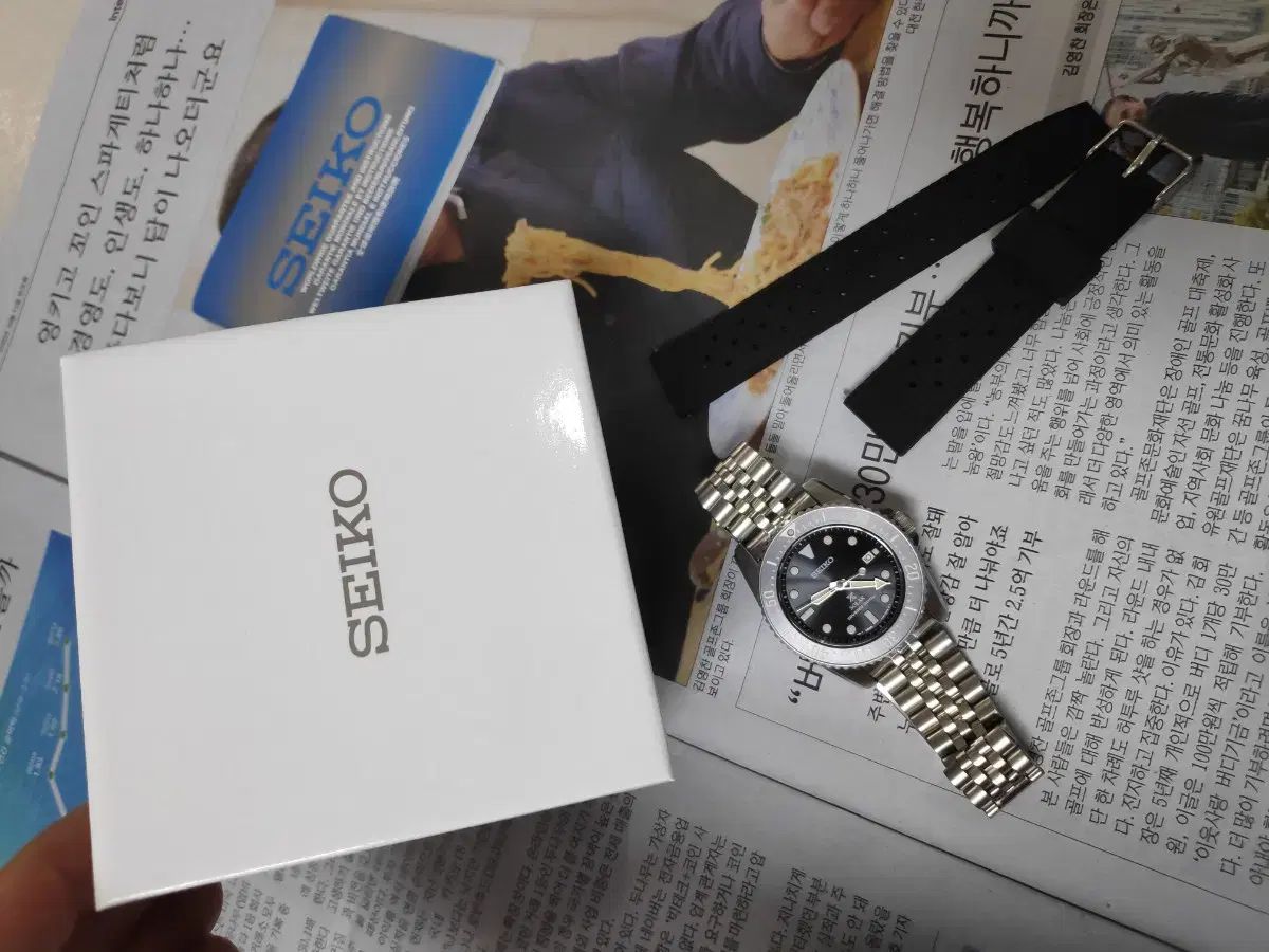 SEIKO ソーラーダイバー 38 mm チュウジェ時計