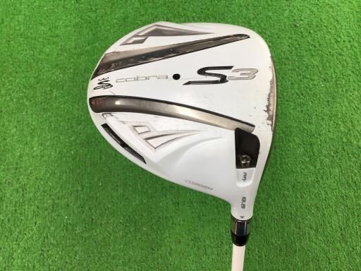 中古】 コブラ cobra S3(ホワイト) 9.5° USA ドライバー DR