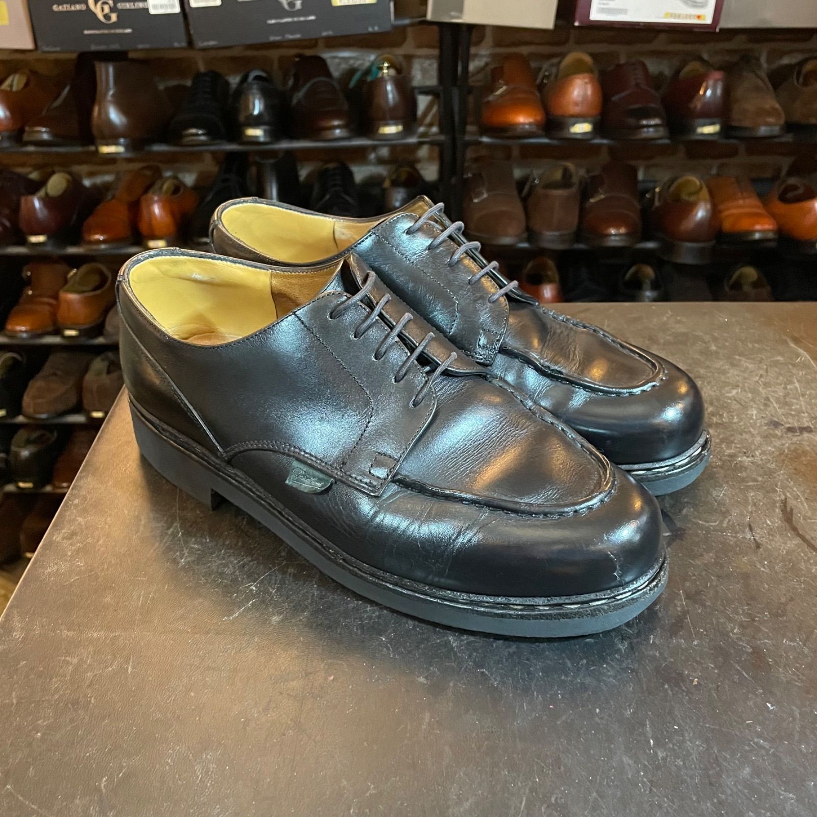 paraboot パラブーツ シャンボード CHAMBORD ブラック UK8 - メルカリ