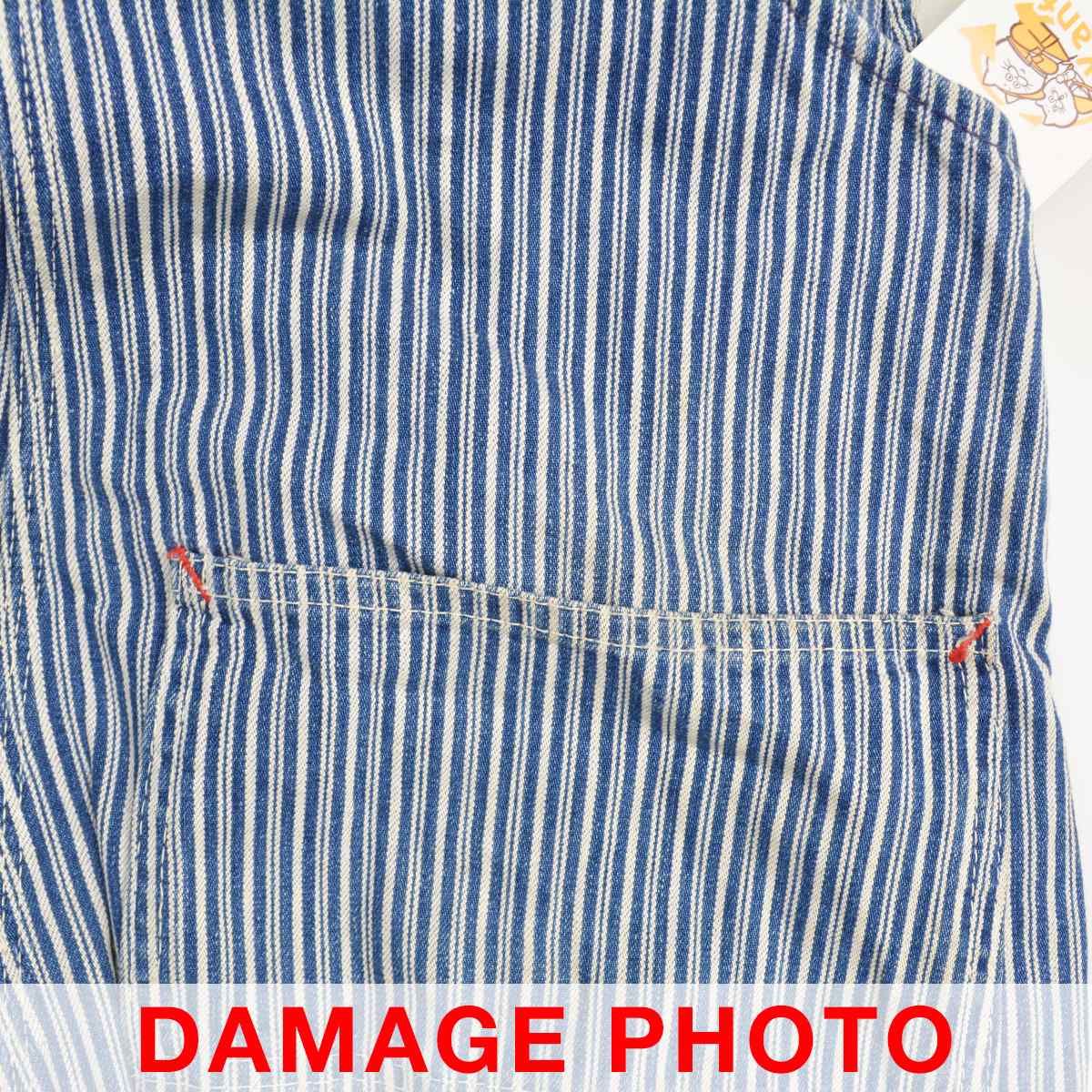 BIGMAC】60s～ ランダムヒッコリーストライプオーバーオール - メルカリ