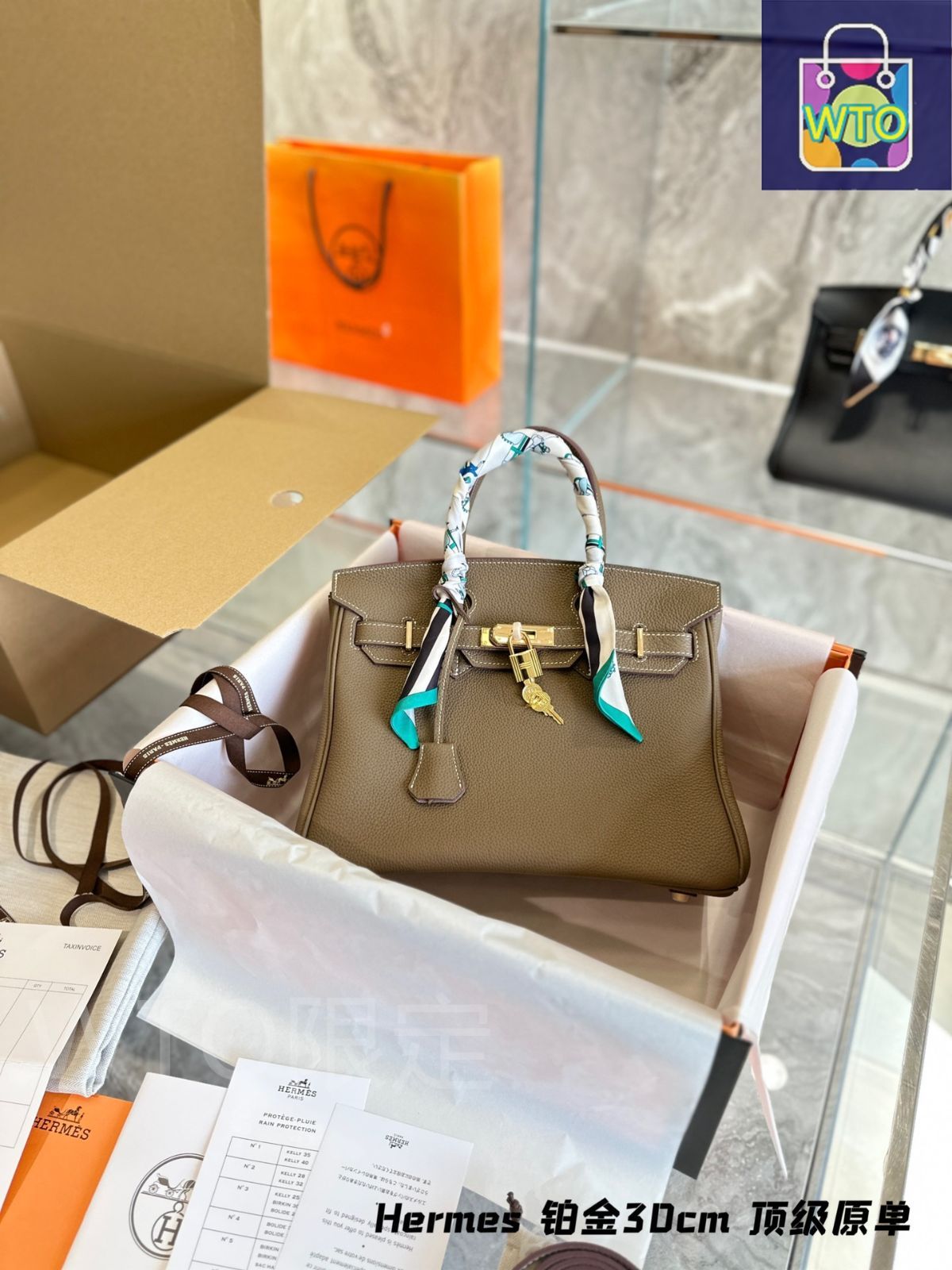 今日 Herm?s Birkin 30cm トップグレード レザーバッグ