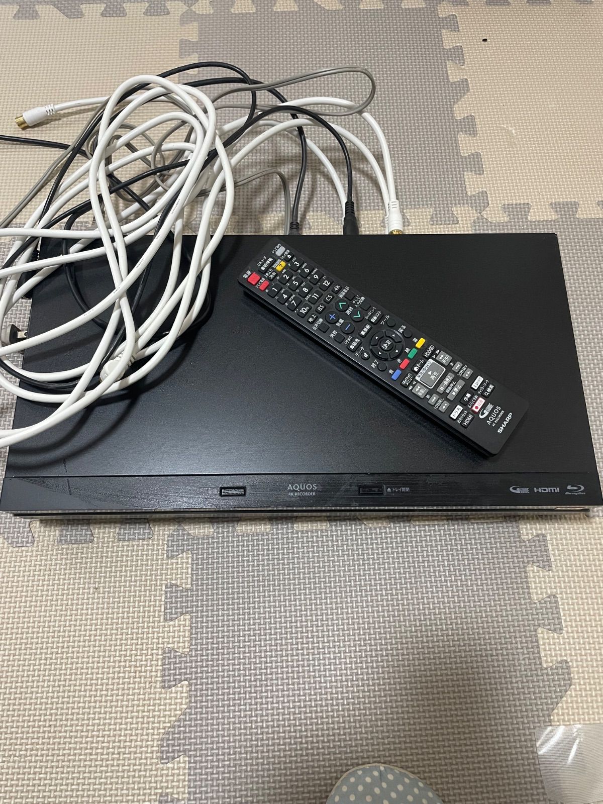 SHARP AQUOS BD-W1800 HDD新品交換第6 SHARP AQUOS BD-S550 HDDは1TB