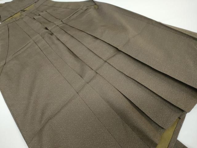 平和屋着物●男性 馬乗り袴 霞文 正絹 DAAW5349ud