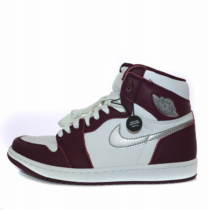 ナイキ NIKE AIR JORDAN 1 RETRO HIGH OG BORDEAUX エアジョーダン1 ハイ OG ボルドー スニーカー  US8.5 26.5cm 555088-611 /☆K - メルカリ