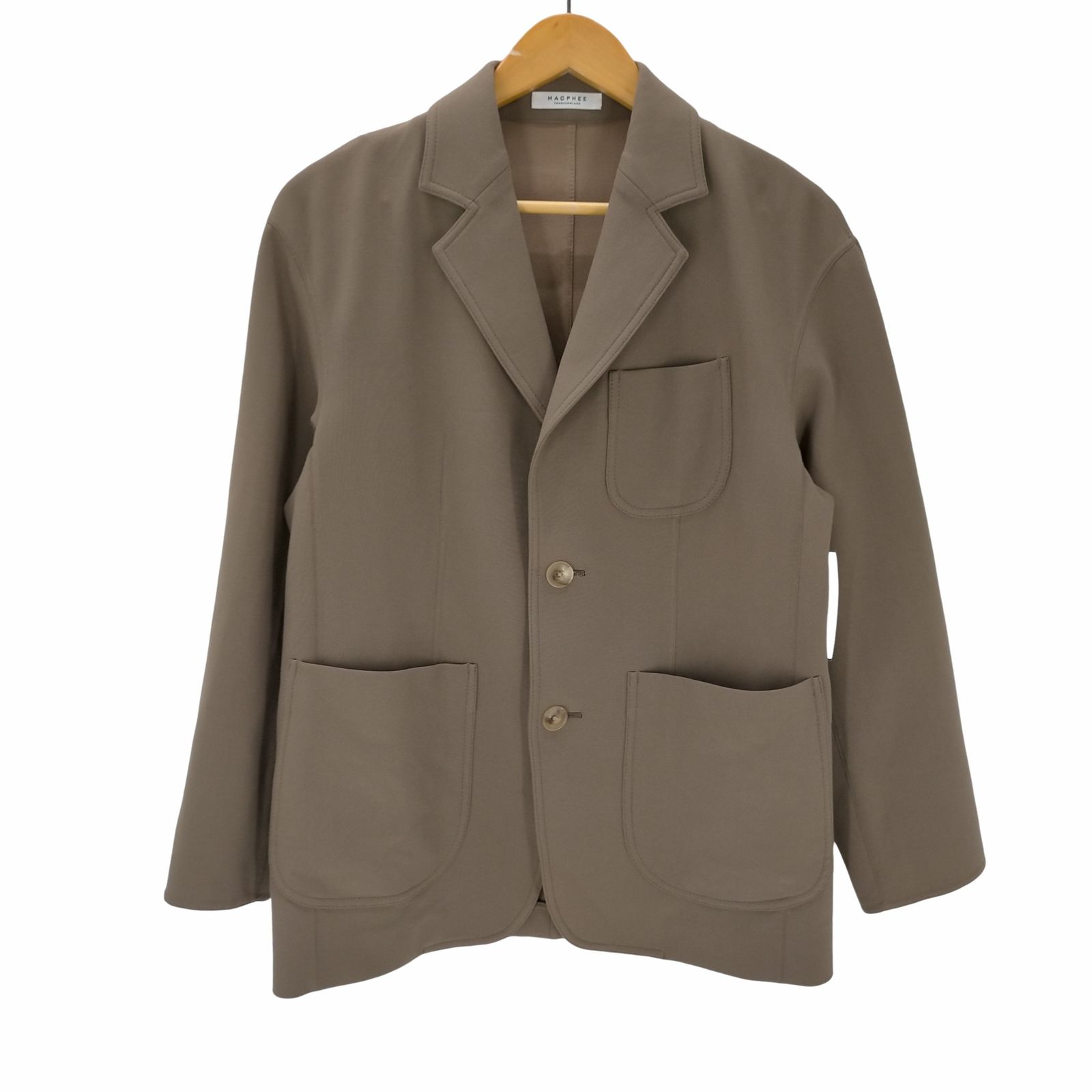 MACPHEE プレーンダブルフェイス オーバーサイズドジャケット　34 楽天市場】【SALE／40%OFF】プレーンダブルフェイス オーバー