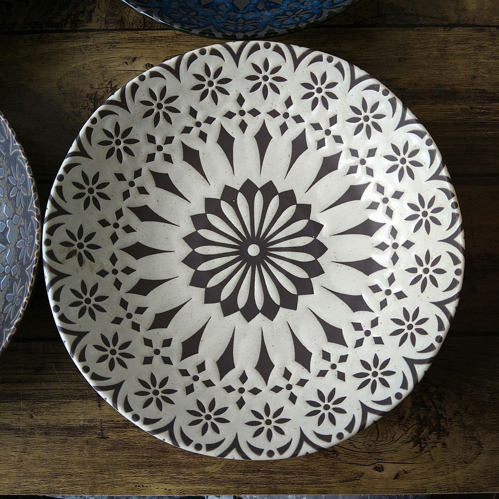 4枚セット】新品 日本製 美濃焼 深皿 大皿 パスタ皿 サラダボウル