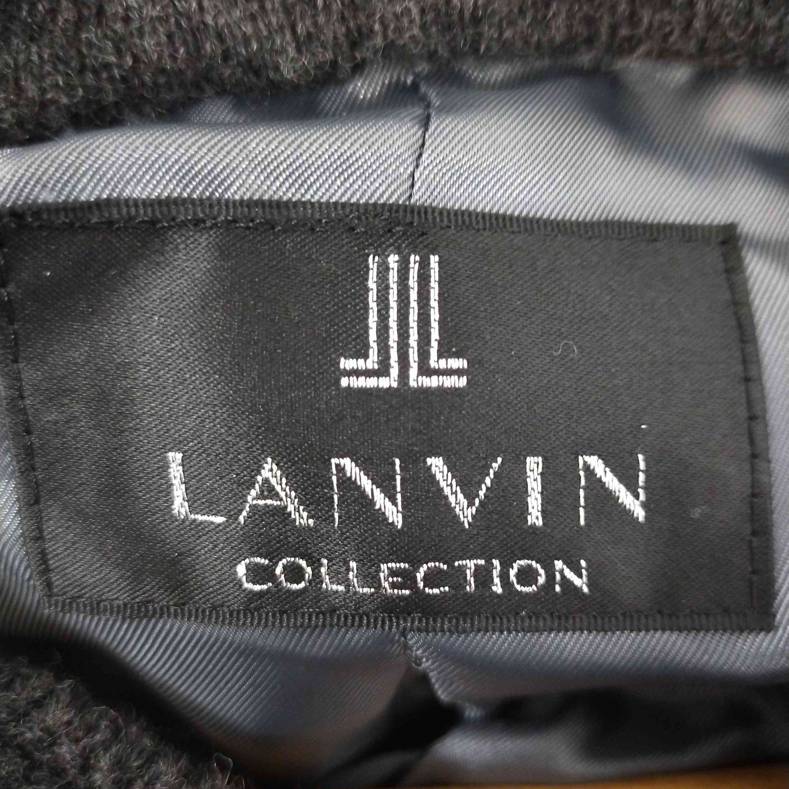 ランバン　ニットダッフルコート ランバンコレクション LANVIN COLLECTION ニットダッフルコート