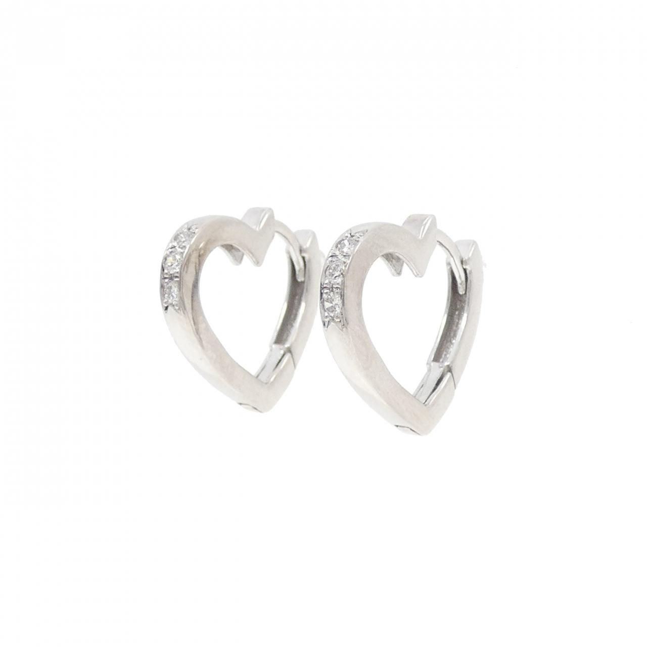 k14WG ダイヤモンドピアス KOMEHYO|K14WG Diamond Earrings 0.20CT|Jewelry|Earrings