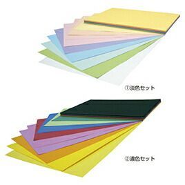 ニューカラー１０色１００枚淡色セット 【リンテック】