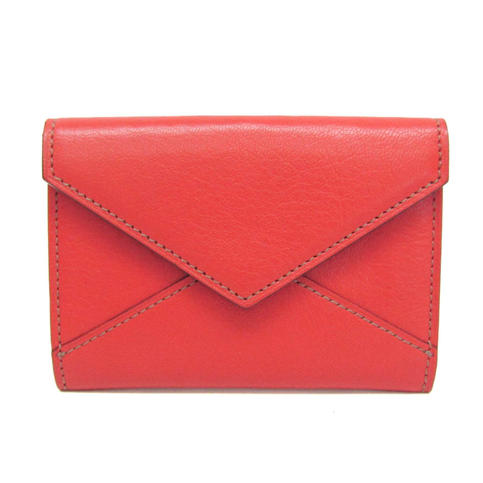 カルティエ Cartier レザー 名刺入れ ピンク