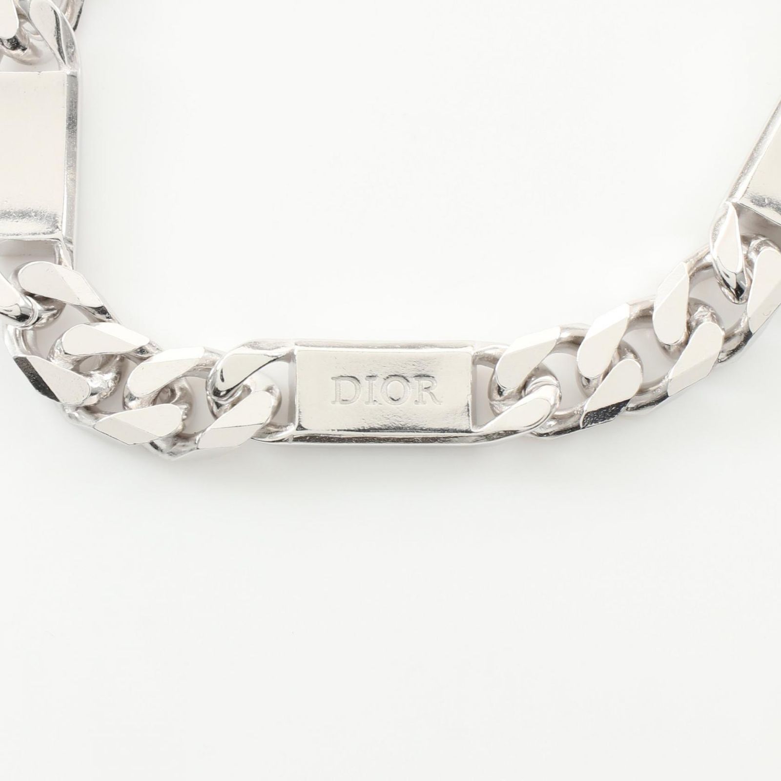 ディオール・オム DIOR HOMME ブレスレット チェーンリンク カナージュ 