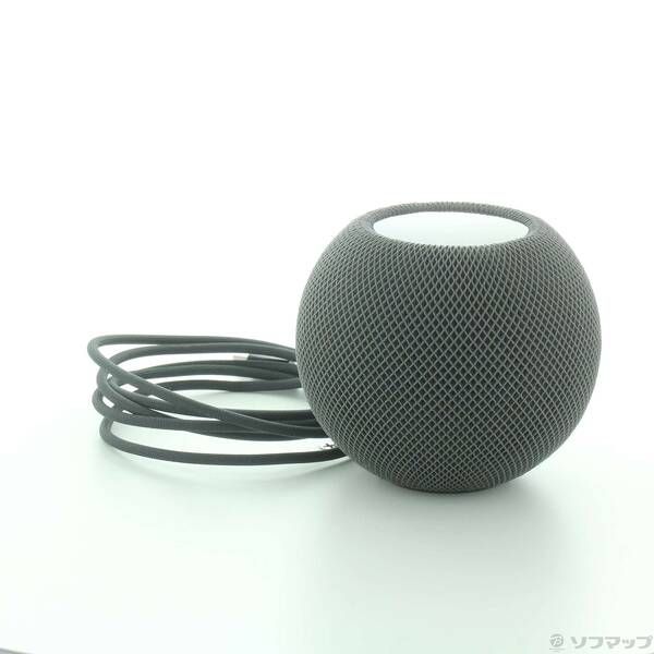 Podmini スペースグレイ 品〕 HomePod mini スペースグレイ MY5G2J／A【344】 【公式通販】